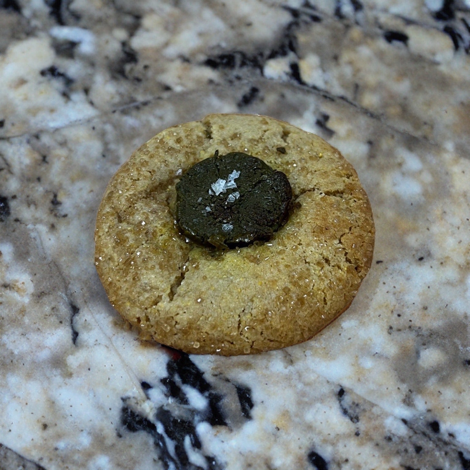 Cornmeal Pistachio Cookie